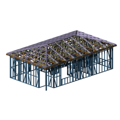 Customized Steel Structure Prefabricated Metal Frame Factory Workshop Building Construction