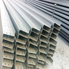 Hot Dip Galvanized Z Section Steel Z Purlin Z Channel Steel Profile Custom Sizes for Steel Structure