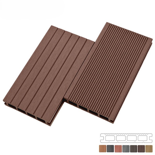 ROKE Factory High Quality Waterproof WPC Decking Board Wood Composite Decking Floor For Outdoor And Exterior Use