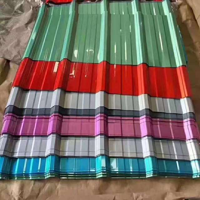 GB Standard Zero Spangle Corrugated Steel Sheets High Quality 0.21-0.22mm Thickness Cutting/Welding/Bending Huaping Brand ISO