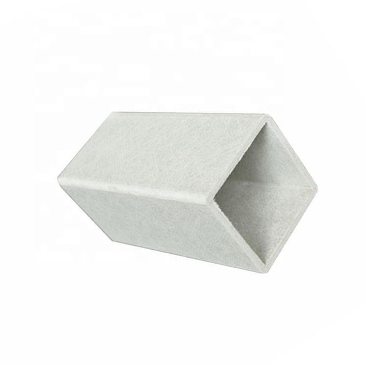 Durable Fiberglass Rectangle Tube Pultrusion FRP Profiles FRP square Tube