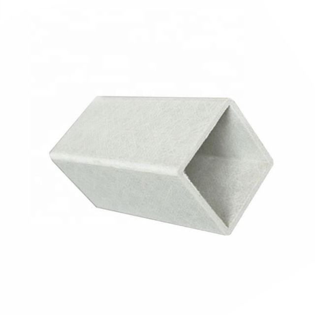 Durable Fiberglass Rectangle Tube Pultrusion FRP Profiles FRP square Tube