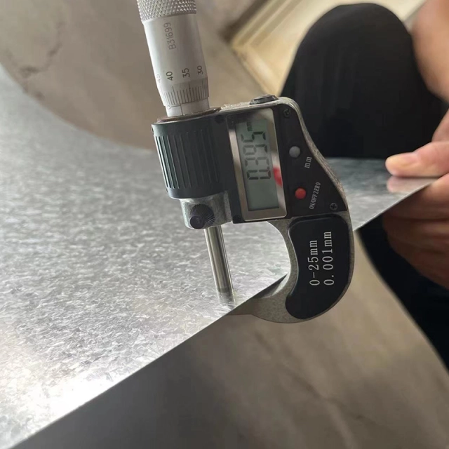 Z80 Regular Spangle Galvanized Steel Plate