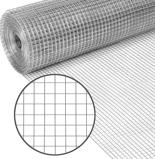 Hot Dipped Galvanized 2X2 Inch Welded Iron Grid Panel Fence Wire Mesh
