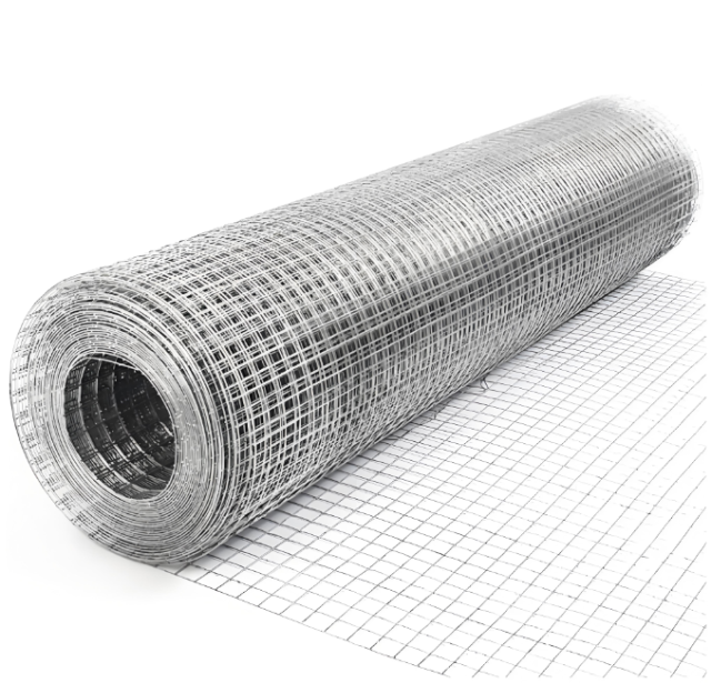 Galvanized Chain Link Mesh Wire 4mm PVC Coated Interlink Wire Fences