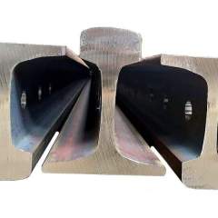 Steel Rail Asce25 115re 132re Uic54 Uic60 A55 R260 BS11 100lb JIS Customized High Standard