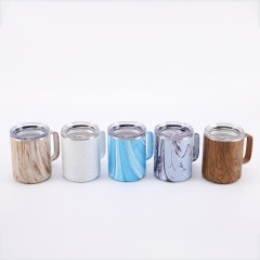 Wholesale 12oz Stainless Steel Handle Mugs - B2B Premium Drinkware