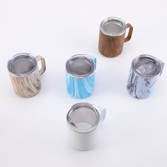 Wholesale 12oz Stainless Steel Handle Mugs - B2B Premium Drinkware