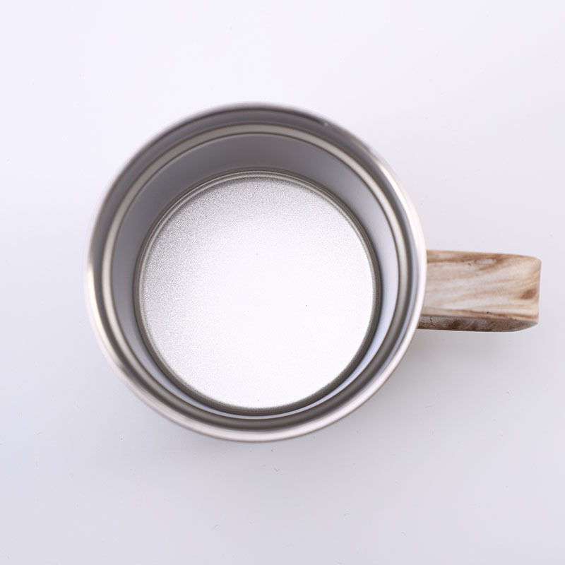 Wholesale 12oz Stainless Steel Handle Mugs - B2B Premium Drinkware