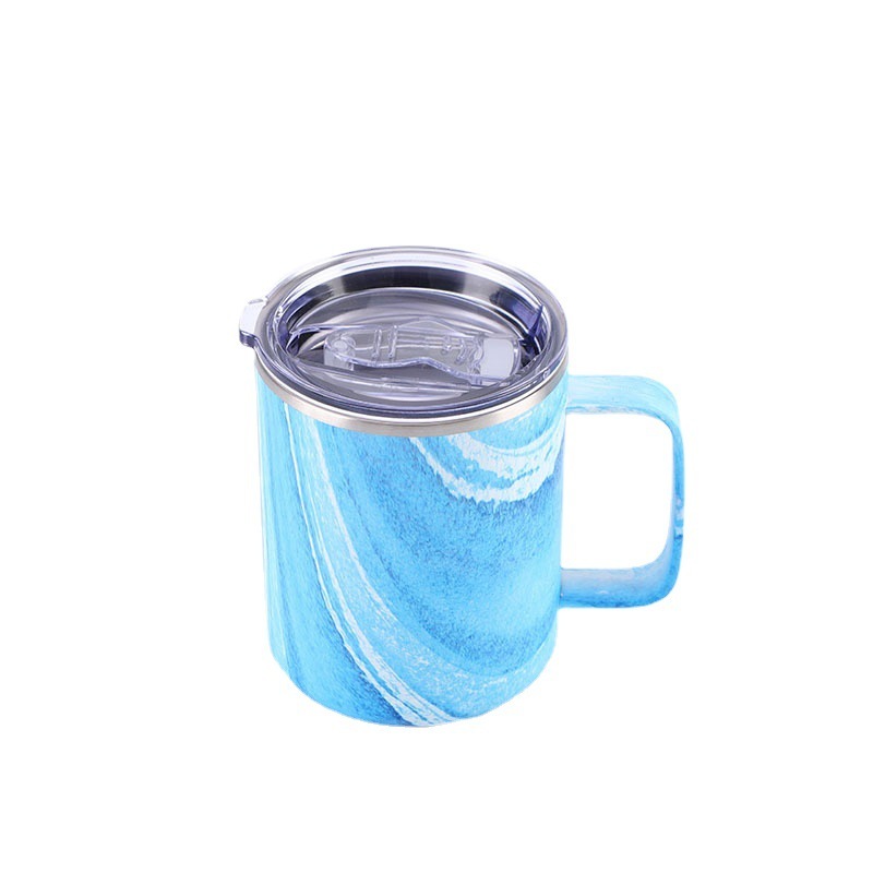Wholesale 12oz Stainless Steel Handle Mugs - B2B Premium Drinkware