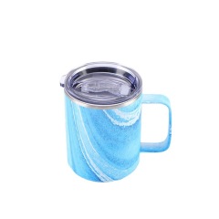 Wholesale 12oz Stainless Steel Handle Mugs - B2B Premium Drinkware