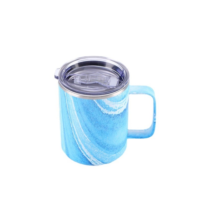 Wholesale 12oz Stainless Steel Handle Mugs - B2B Premium Drinkware