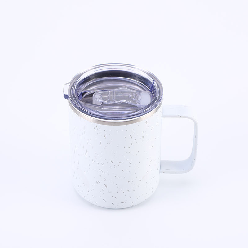 Wholesale 12oz Stainless Steel Handle Mugs - B2B Premium Drinkware