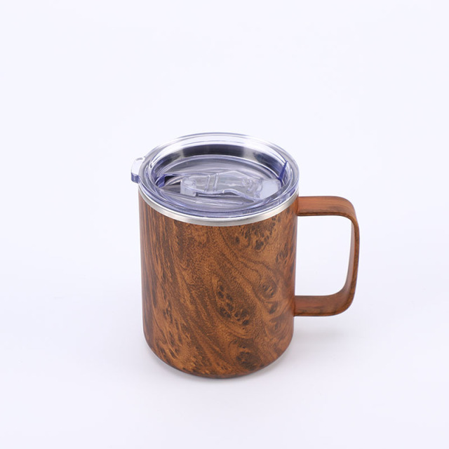 Wholesale 12oz Stainless Steel Handle Mugs - B2B Premium Drinkware