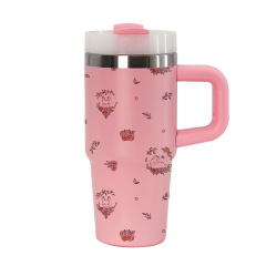 Wholesale 14oz Stainless Steel Tumblers with Handle - B2B Drinkware Supplier