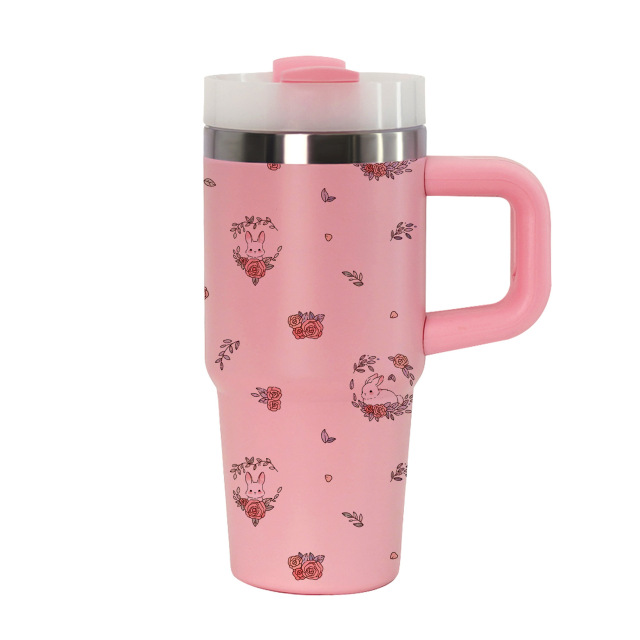 Wholesale 14oz Stainless Steel Tumblers with Handle - B2B Drinkware Supplier