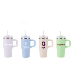 Wholesale 14oz Stainless Steel Tumblers with Handle - B2B Drinkware Supplier