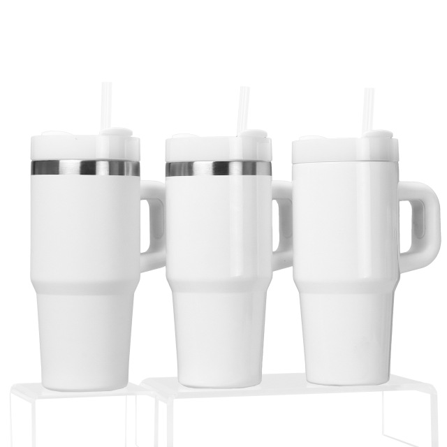 Wholesale 14oz Stainless Steel Tumblers with Handle - B2B Drinkware Supplier