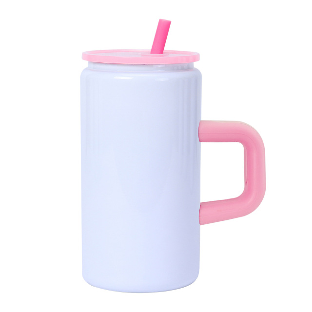 Wholesale 16oz Stainless Steel Tumblers with Handle - B2B Drinkware Supplier