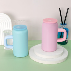 Wholesale 16oz Stainless Steel Tumblers with Handle - B2B Drinkware Supplier