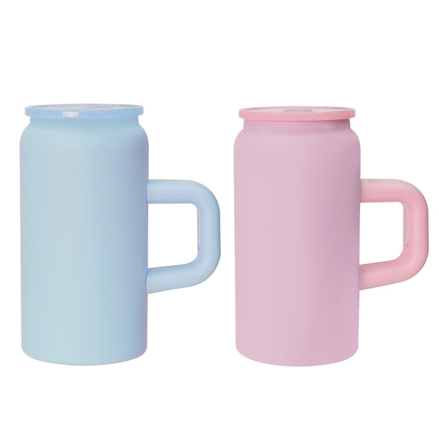 Wholesale 16oz Stainless Steel Tumblers with Handle - B2B Drinkware Supplier