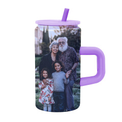 Wholesale 16oz Stainless Steel Tumblers with Handle - B2B Drinkware Supplier