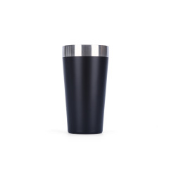 Wholesale 16oz Matte Powder - Coated Stainless Steel Cup | B2B Laser-Ready Thermal Drinkware