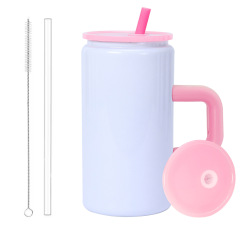Wholesale 16oz Stainless Steel Tumblers with Handle - B2B Drinkware Supplier