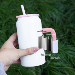 Wholesale 16oz Stainless Steel Tumblers with Handle - B2B Drinkware Supplier