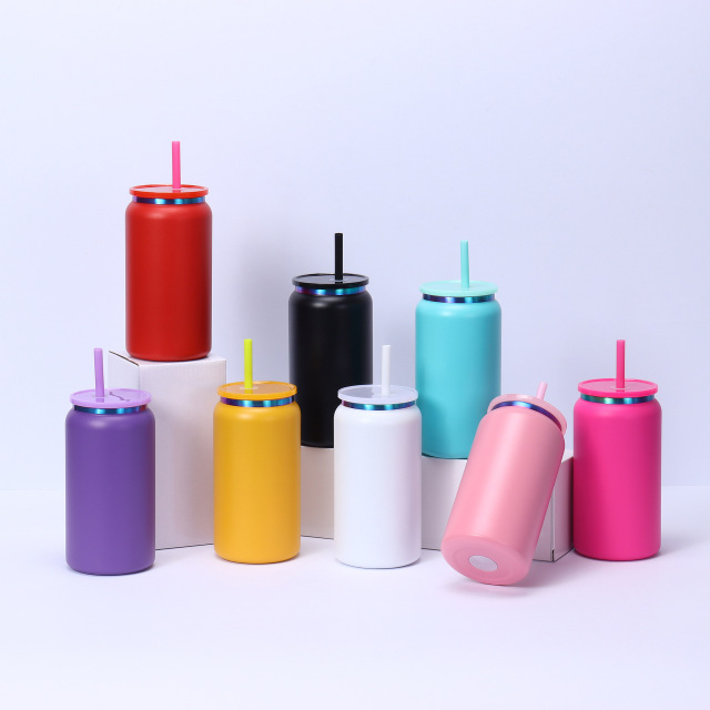 Wholesale 16oz Stainless Steel Can Tumblers - B2B Drinkware Supplier