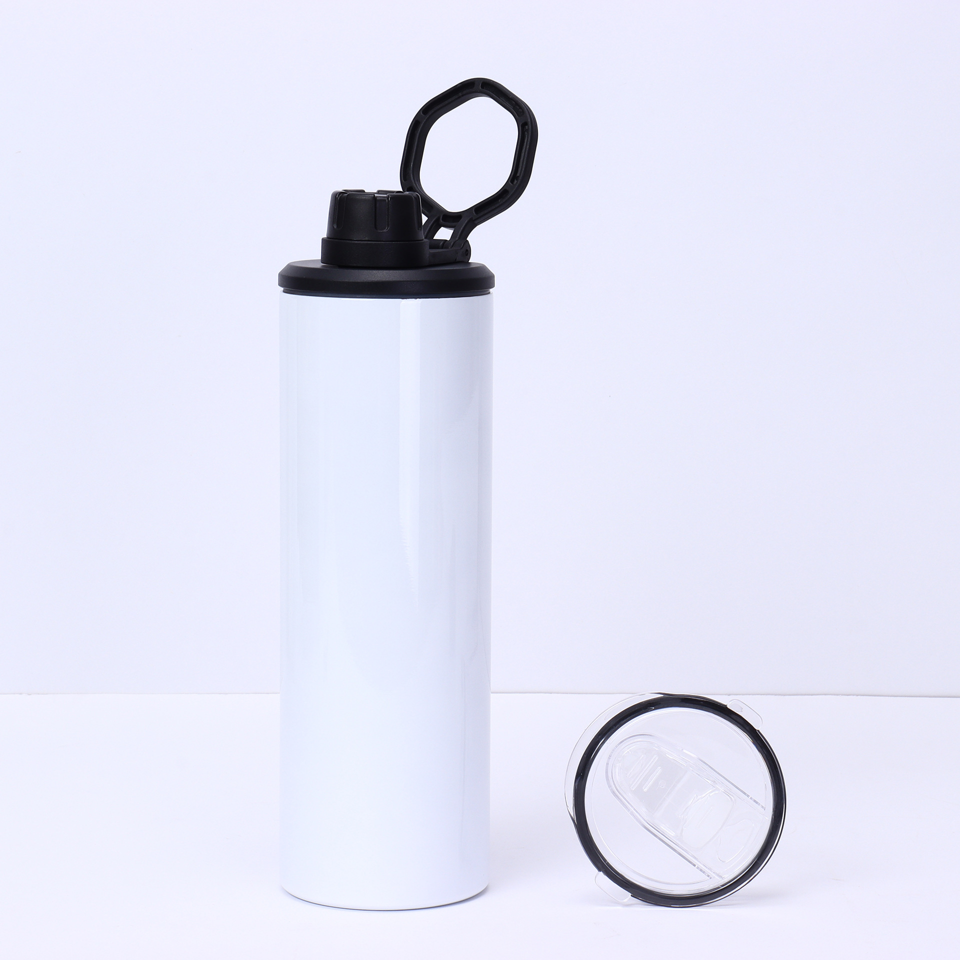 Wholesale 20oz Full-Body Sublimation Stainless Steel Tumbler | B2B Multi-Lid Thermal Drinkware