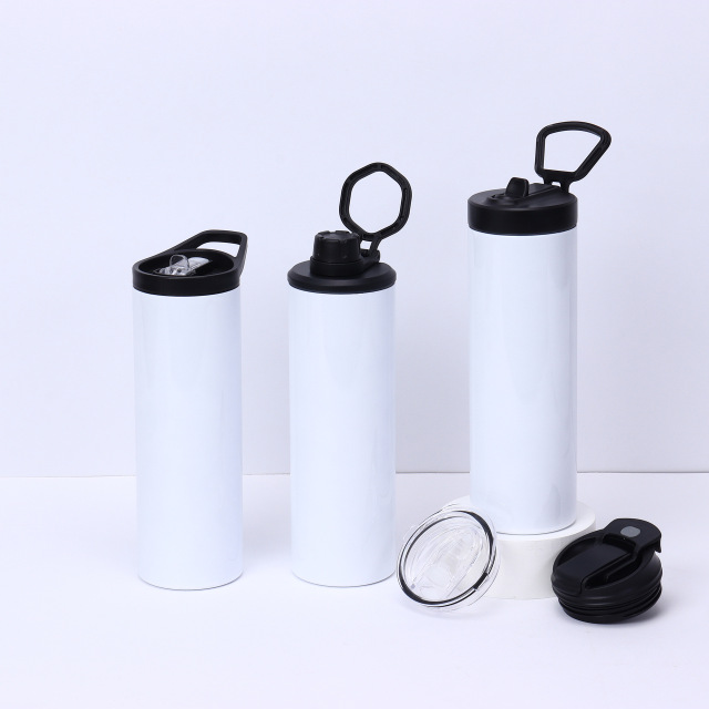 Wholesale 20oz Full-Body Sublimation Stainless Steel Tumbler | B2B Multi-Lid Thermal Drinkware