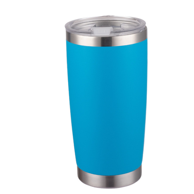 Wholesale 20oz Matte Spray-Coated Stainless Steel Cup | B2B Leak-Proof Thermal Tumblers
