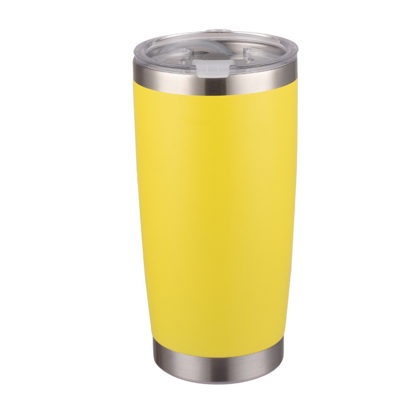 Wholesale 20oz Matte Spray-Coated Stainless Steel Cup | B2B Leak-Proof Thermal Tumblers