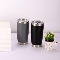 Wholesale 20oz Matte Spray-Coated Stainless Steel Cup | B2B Leak-Proof Thermal Tumblers
