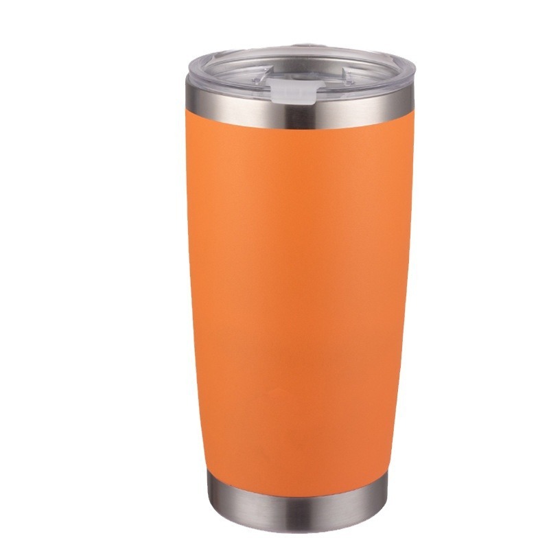 Wholesale 20oz Matte Spray-Coated Stainless Steel Cup | B2B Leak-Proof Thermal Tumblers