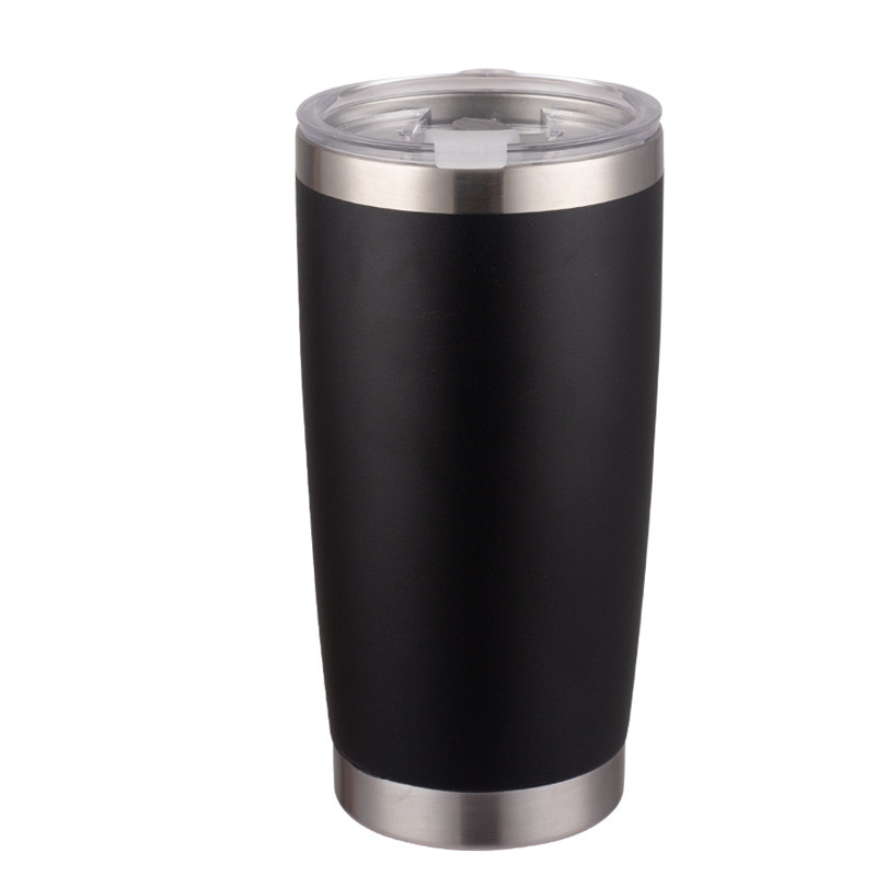 Wholesale 20oz Matte Spray-Coated Stainless Steel Cup | B2B Leak-Proof Thermal Tumblers
