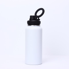 Bulk 32oz Double-Walled Stainless Steel Water Bottles with Patented Magnetic Phone Holder Lid, Custom Gradient Colors, Low MOQ 100 for Corporate Gifts