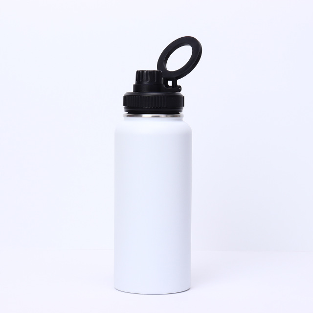 Bulk 32oz Double-Walled Stainless Steel Water Bottles with Patented Magnetic Phone Holder Lid, Custom Gradient Colors, Low MOQ 100 for Corporate Gifts