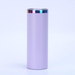 Wholesale 20oz Full-Electroplated Stainless Steel Tumbler | B2B Matte Thermal Drinkware