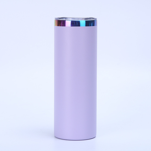 Wholesale 20oz Full-Electroplated Stainless Steel Tumbler | B2B Matte Thermal Drinkware