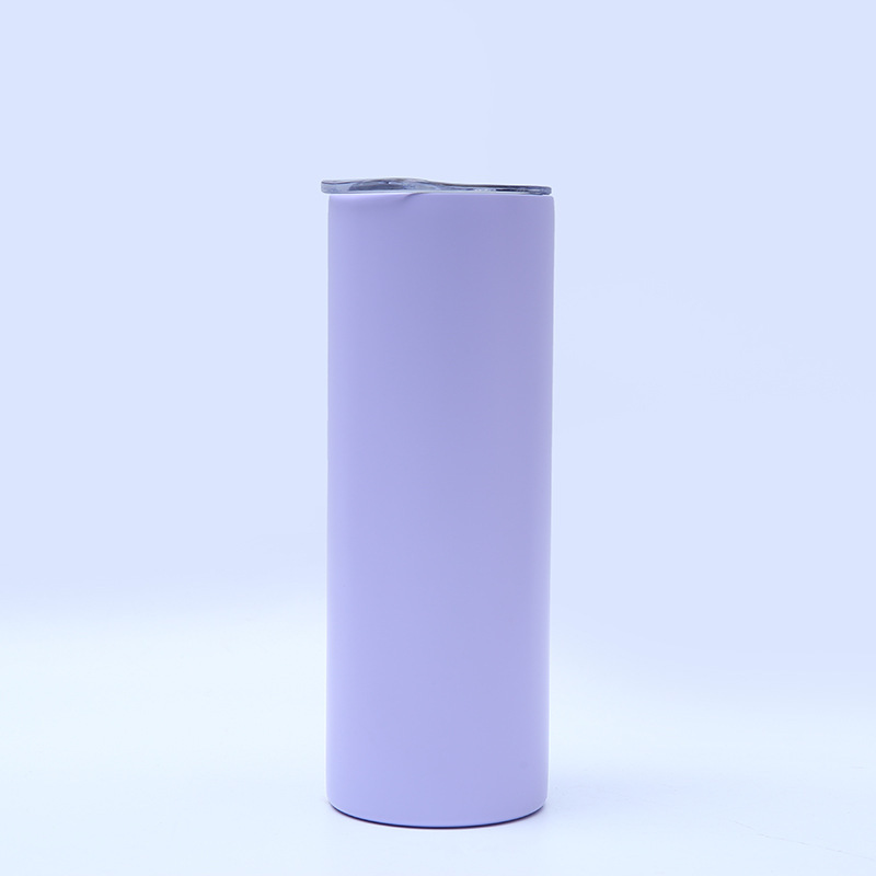 Wholesale 20oz Stainless Steel Sublimation Straight Tumbler | B2B Matte Sublimation Drinkware