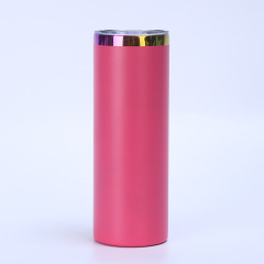 Wholesale 20oz Full-Electroplated Stainless Steel Tumbler | B2B Matte Thermal Drinkware