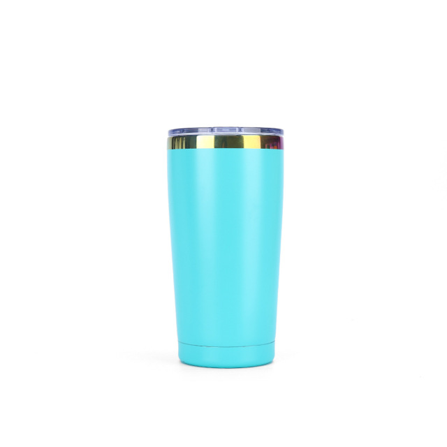 Wholesale 20oz+30oz Full-Electroplated Stainless Steel Travel Mugs | B2B Dual-Size Thermal Drinkware