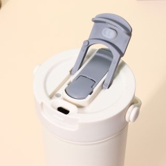 Wholesale 20oz 2-in-1 Lid Stainless Steel Handle Cup | B2B Matte Thermal Tumblers
