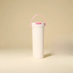 Wholesale 20oz 2-in-1 Lid Stainless Steel Handle Cup | B2B Matte Thermal Tumblers