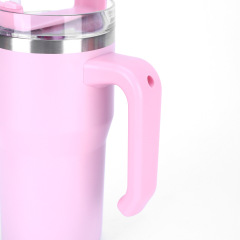 Wholesale 20oz Sublimation Coated Stainless Steel Handle Cup | B2B Full-Color Print Tumblers