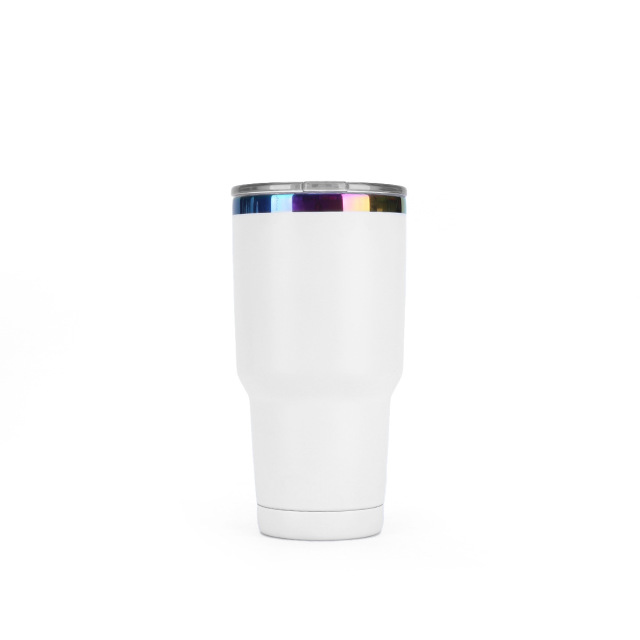 Wholesale 20oz+30oz Full-Electroplated Stainless Steel Travel Mugs | B2B Dual-Size Thermal Drinkware