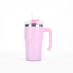 Wholesale 20oz Sublimation Coated Stainless Steel Handle Cup | B2B Full-Color Print Tumblers