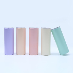 Wholesale 20oz Stainless Steel Sublimation Straight Tumbler | B2B Matte Sublimation Drinkware